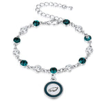 Gamedays Gear NFL Two Tone Crystal Bangle Bracelet B012 - 1024A