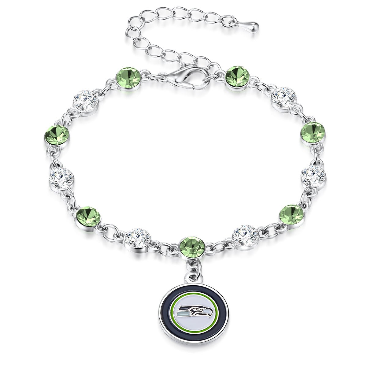 Gamedays Gear NFL Two Tone Crystal Bangle Bracelet B012 - 1028