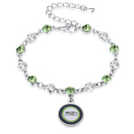 Gamedays Gear NFL Two Tone Crystal Bangle Bracelet B012 - 1028