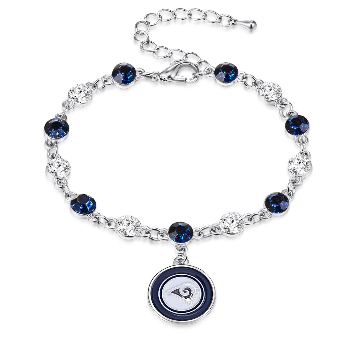 Gamedays Gear NFL Two Tone Crystal Bangle Bracelet B012 - 1029