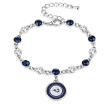 Gamedays Gear NFL Two Tone Crystal Bangle Bracelet B012 - 1029