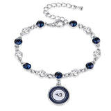 Gamedays Gear NFL Two Tone Crystal Bangle Bracelet B012 - 1029